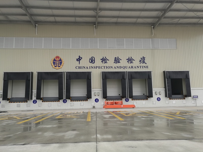 成都铁路口岸冷库月台实拍