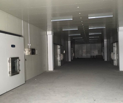 已建好的新疆新伟盟气调库
