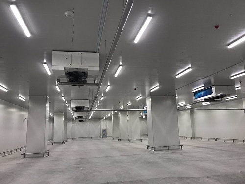 浩爽制冷为周黑鸭建造的食品高温冷库