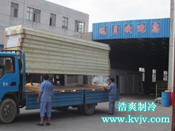 冷库板抵达巴基斯坦