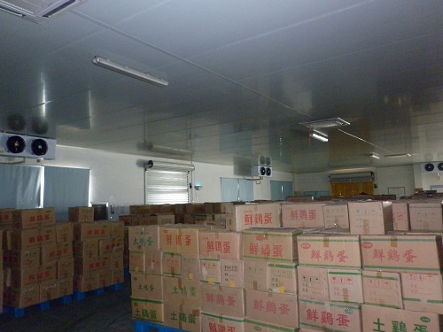 浩爽制冷为湖北神丹食品建造的鸡蛋保鲜库