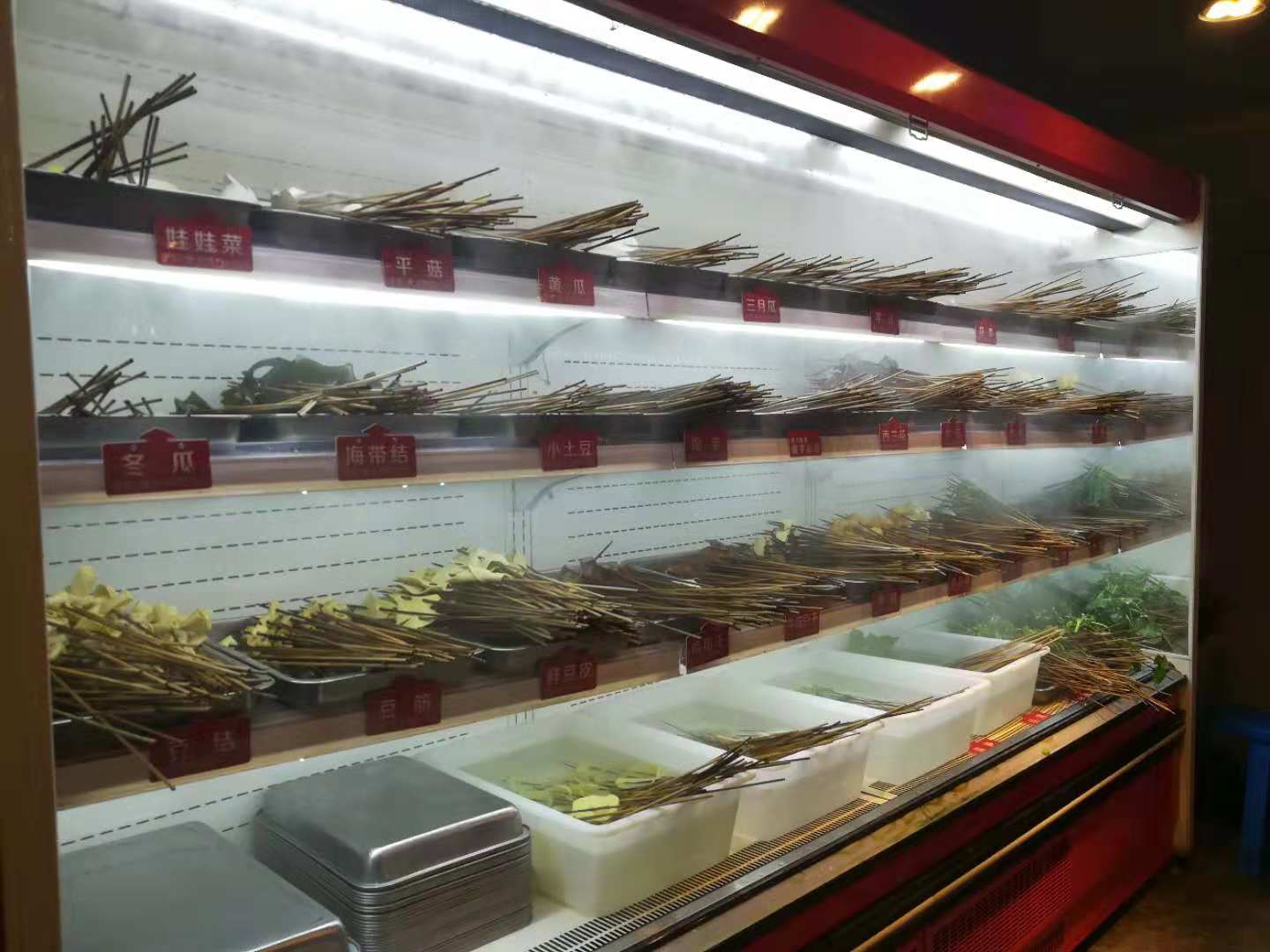 串串冷藏柜客户实拍