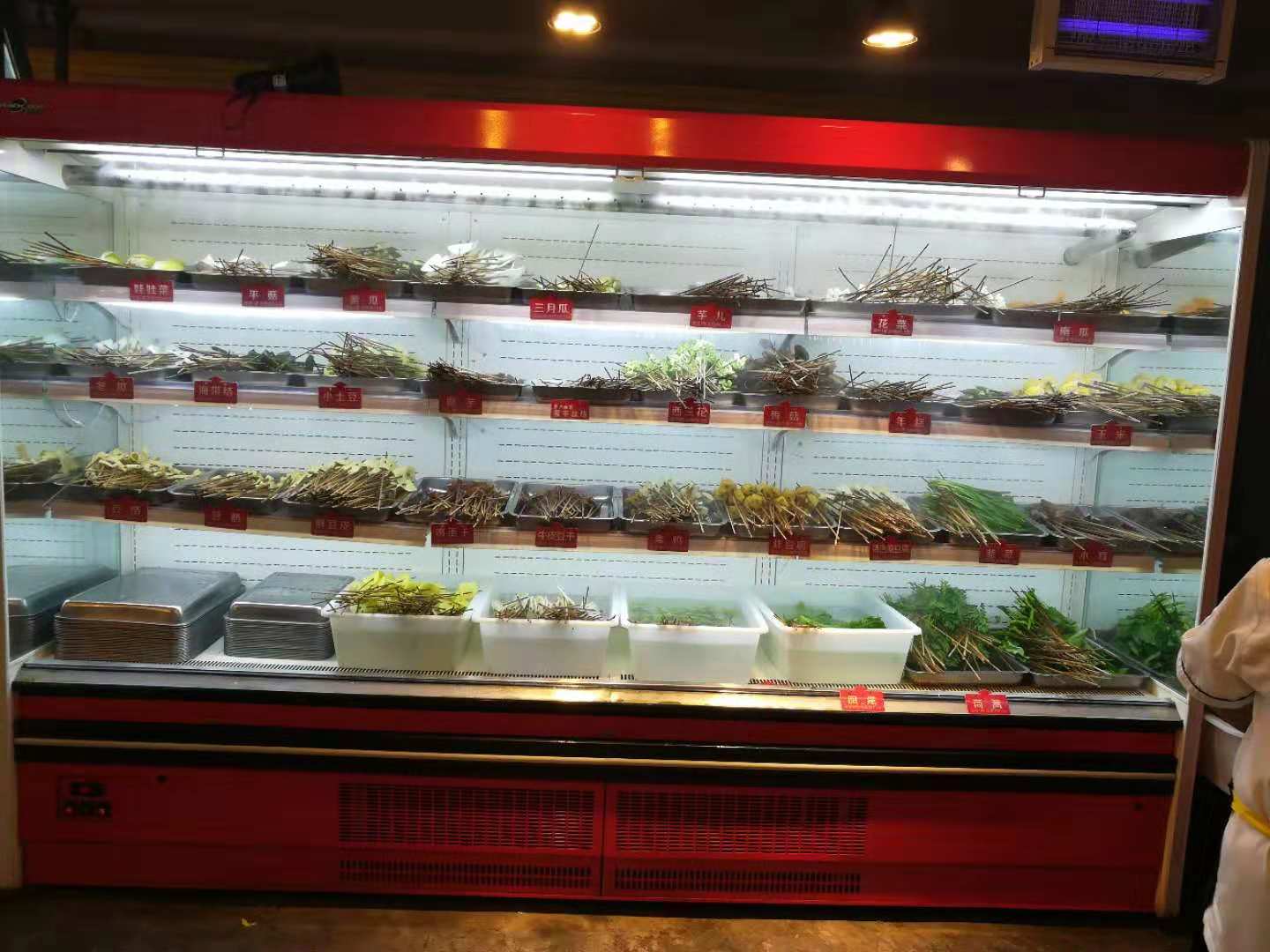串串冷藏柜客户实拍