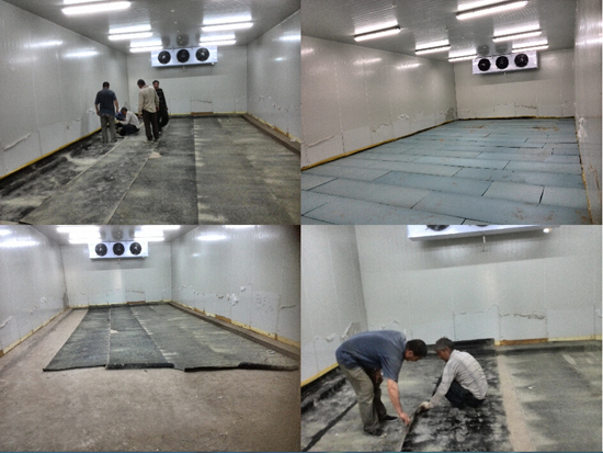 冷库已初具雏形——完工前实拍