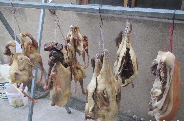 肉制品干燥贮藏法