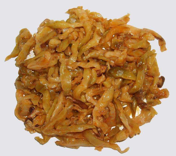 榨菜冷库贮藏后的效果