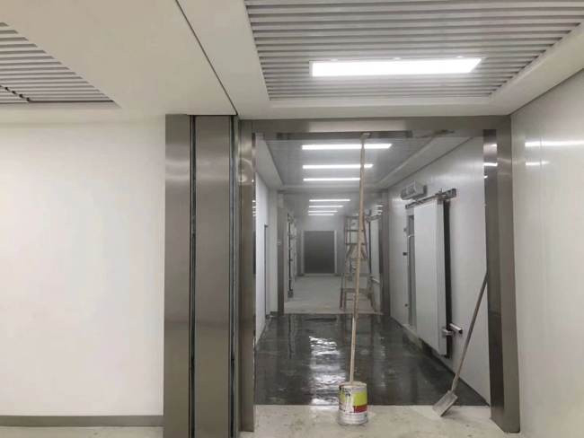 图为慧康生物医药冷库分间实拍