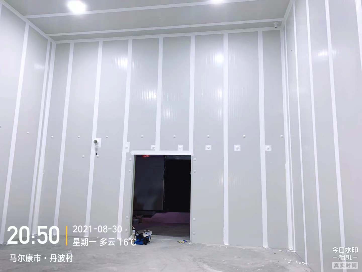 气调保鲜库完工内部实拍