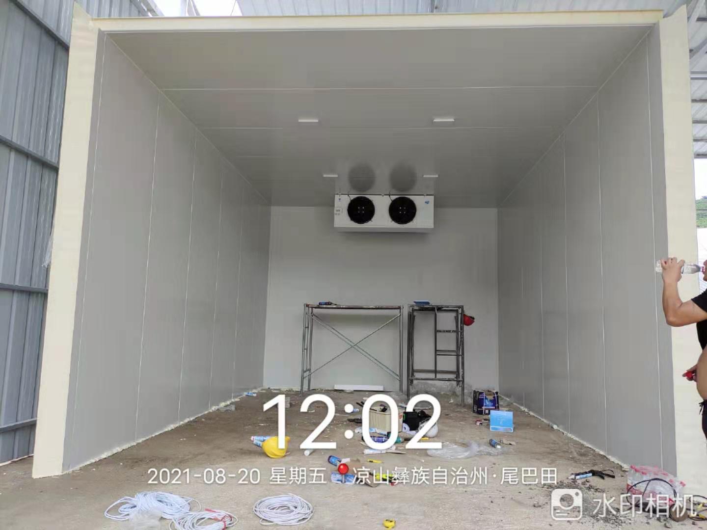 冷库施工实拍