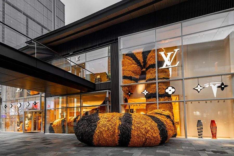 成都LV路易威登太古里店外部实拍